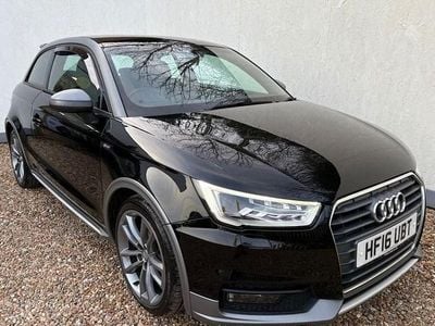 Used Audi A1 S-Line 125 HP (91 kW) 2016 Black Hatchback