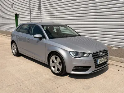 Used Audi A3 Sportback Sport 150 HP (110 kW) 2015 Silver Hatchback