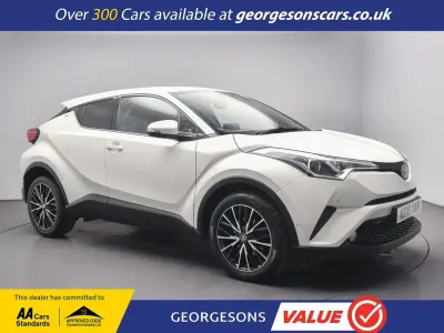 Used Toyota C-HR 115 HP (84 kW) 2018 White SUV