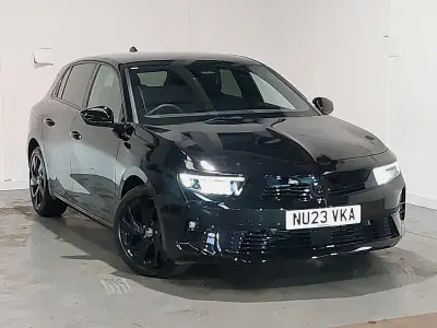Used Vauxhall Astra 130 HP (95 kW) 2023 Black Hatchback