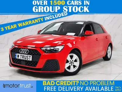 Used Audi A1 Sportback Design 95 HP (69 kW) 2020 Red Hatchback