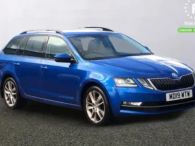 Second-hand Skoda Octavia SE L 150 CP (110 kW) 2019 Albastru Break