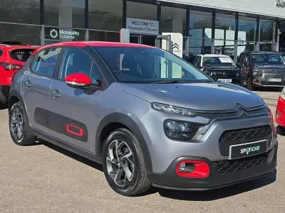 Used Citroën C3 PureTech 82 HP (60 kW) 2021 Grey Hatchback