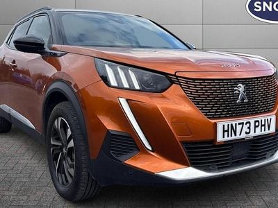 Orange Used 2023 Peugeot e-2008 GT SUV | £15,998 (Fair price)