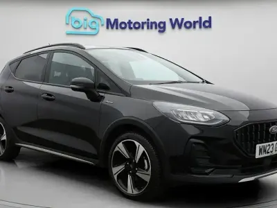 Used Ford Fiesta Active 101 HP (74 kW) 2022 Black Hatchback