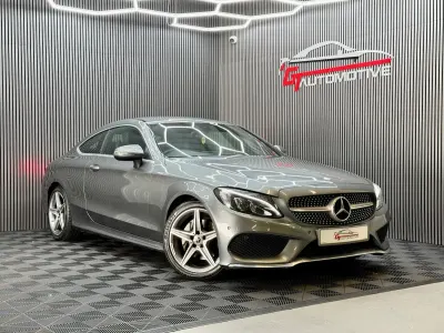 Used Mercedes C220 AMG line 2017 Grey Coupe