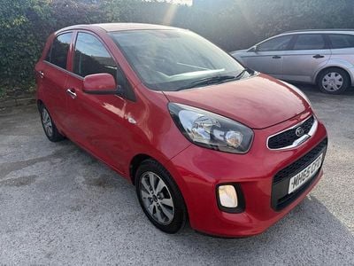 Used Kia Picanto 68 HP (50 kW) 2015 Red Hatchback