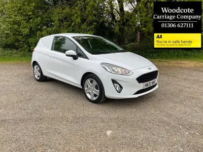 Used Ford Fiesta 85 HP (62 kW) 2020 White Hatchback