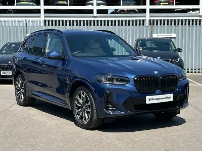 Used BMW X3 M Sport 181 HP (133 kW) 2022 Blue SUV