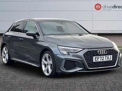 Metallic nano grey Used 2022 Audi A3 Sportback S-Line Hatchback | £21,750 (Fair price)