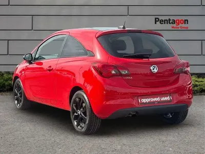Used Vauxhall Corsa 73 HP (53 kW) 2019 Red Hatchback