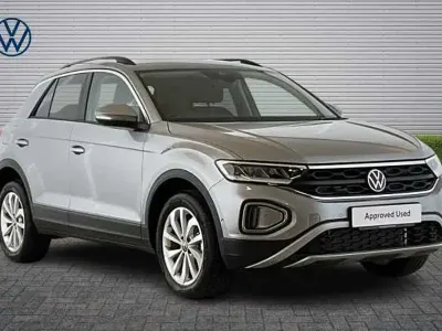 Nowe VW T-Roc Match 150 KM (110 kW) 2026 Srebrny SUV