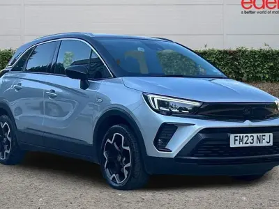 Used Vauxhall Crossland Ultimate 110 HP (80 kW) 2023 Silver SUV