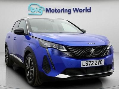 Begagnad Peugeot 3008 Premium 131 HK (96 kW) 2022 Blå SUV