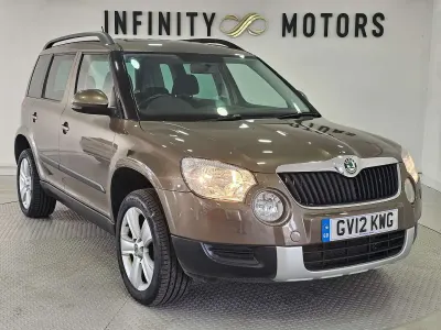 Used Skoda Yeti SE 152 HP (111 kW) 2012 Brown SUV