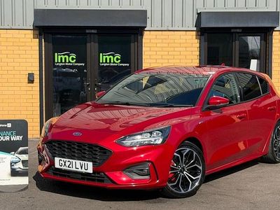 Used Ford Focus ST-Line X 155 HP (114 kW) 2021 Red Hatchback