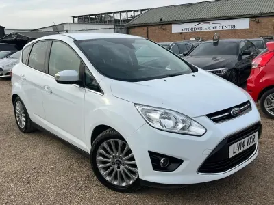 Begagnad Ford C-MAX Titanium 2014 Vit Minibuss