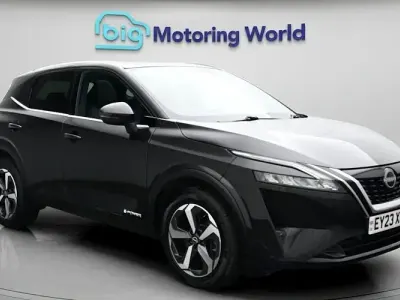 Used Nissan Qashqai N-Connecta 190 HP (139 kW) 2023 Black SUV