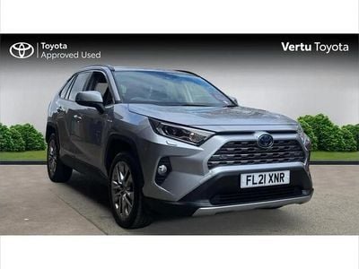 Used Toyota RAV4 Hybrid 219 HP (161 kW) 2021 Silver SUV