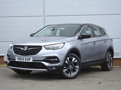 Used Vauxhall Grandland X Sport 130 HP (95 kW) 2019 Grey SUV