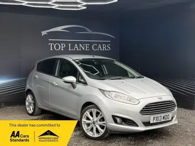 Used Ford Fiesta Titanium X 125 HP (91 kW) 2013 Silver Hatchback