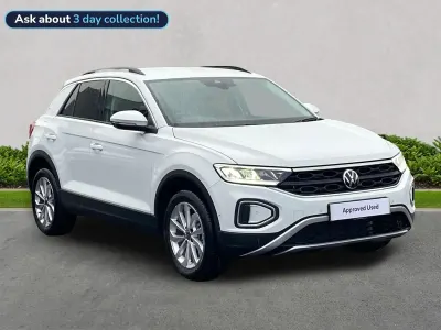 Used VW T-Roc Match 115 HP (84 kW) 2026 White SUV