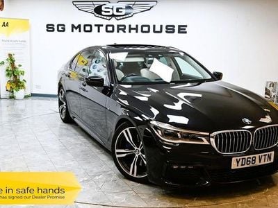 Black Used 2018 BMW 740 M Sport Sedan | £24,895 (Fair price)