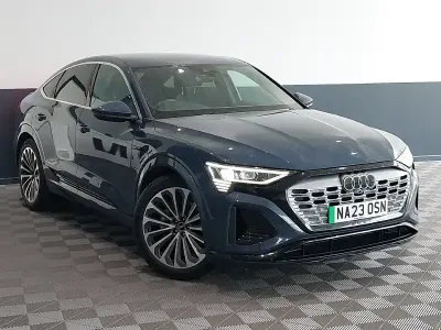 Used Audi Q8 e-tron S-Line 300 kW (408 HP) 2023 Blue SUV
