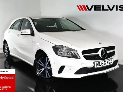 Used Mercedes A180 Executive 109 HP (80 kW) 2016 White Hatchback
