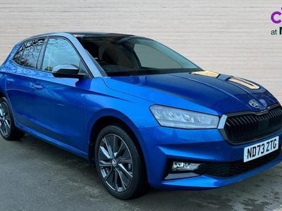 Blue Used 2023 Skoda Fabia Colour Edition Hatchback | £14,290 (Fair price)