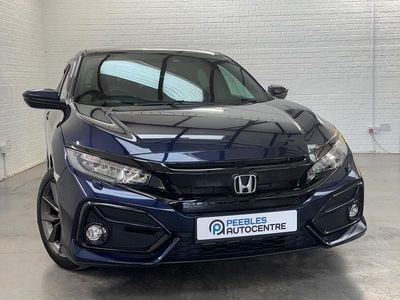 Blue Used 2021 Honda Civic EX Hatchback | £16,495 (Fair price)