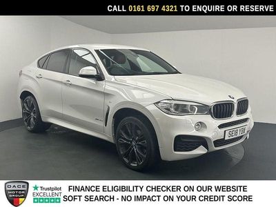 Used BMW X6 M Sport 258 HP (189 kW) 2018 White SUV