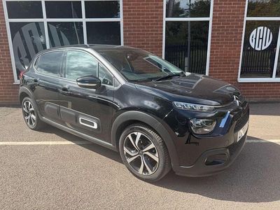 Black Used 2021 Citroën C3 PureTech Hatchback | £9,300 (Fair price)