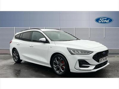 White Used 2023 Ford Focus ST-Line Estate | £20,000 (A bit pricey)