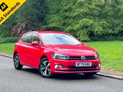 Used VW Polo Match 78 HP (57 kW) 2020 Red Hatchback