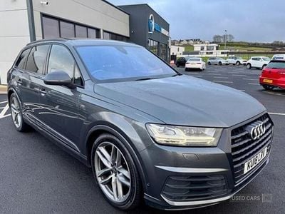Used Audi Q7 Black Edition 272 HP (200 kW) 2018 Grey SUV