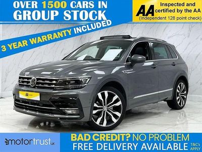 Grey Used 2020 VW Tiguan R-line SUV | £19,295 (Good price)