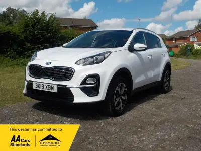 Used Kia Sportage 136 HP (100 kW) 2019 White SUV
