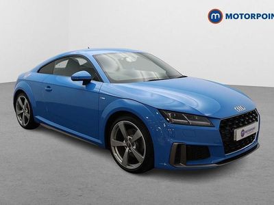 Used Audi TT S-Line 245 HP (180 kW) 2019 Blue Coupe