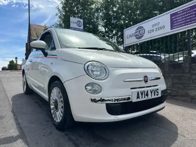 Used Fiat 500 Lounge 69 HP (50 kW) 2014 White Hatchback