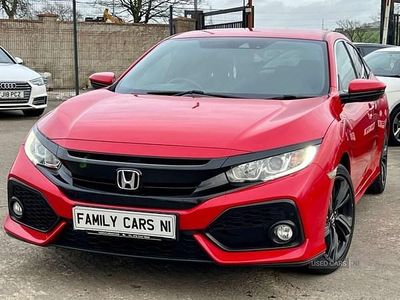 Red Used 2019 Honda Civic SR Hatchback | £9,495 (Fair price)