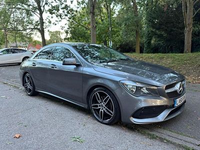 Grey Used 2018 Mercedes CLA180 AMG line Sedan | £12,495 (Fair price)