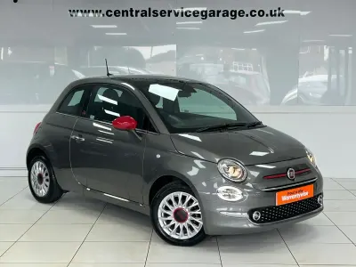 Used Fiat 500 Red 70 HP (51 kW) 2022 Grey Hatchback