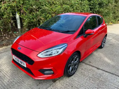 Used Ford Fiesta ST-Line 2018 Red Hatchback