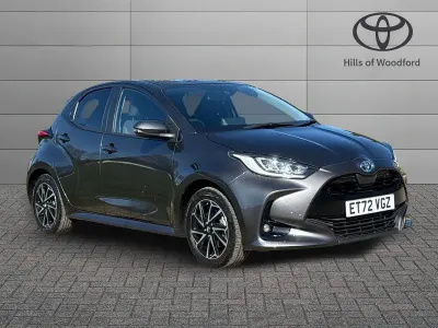 Used Toyota Yaris Hybrid Design 2022 Grey Hatchback