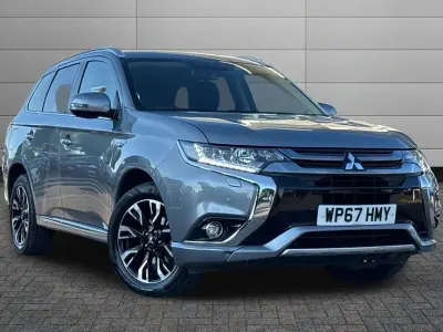 Used Mitsubishi Outlander P-HEV 199 HP (146 kW) 2017 Grey SUV