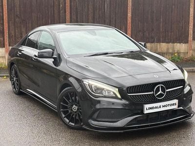 Used Mercedes CLA220 AMG line 2018 Black Sedan