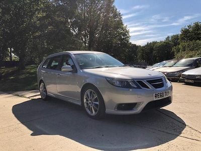 Used Saab 9-3 Aero 180 HP (132 kW) 2010 Silver Estate