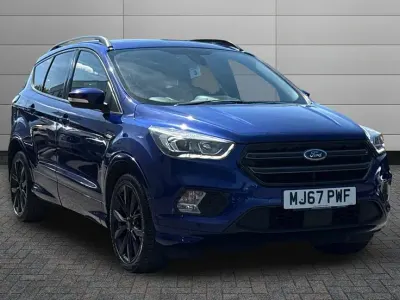 Used Ford Kuga ST-Line X 148 HP (108 kW) 2017 Blue SUV