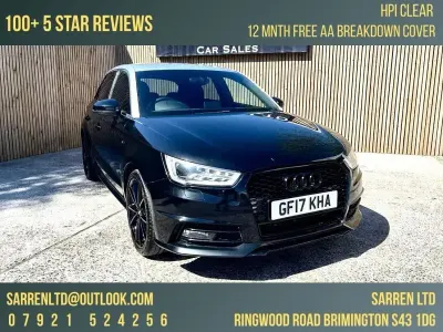 Usado Audi A1 Black Edition 116 CV (85 kW) 2017 Negro Utilitario